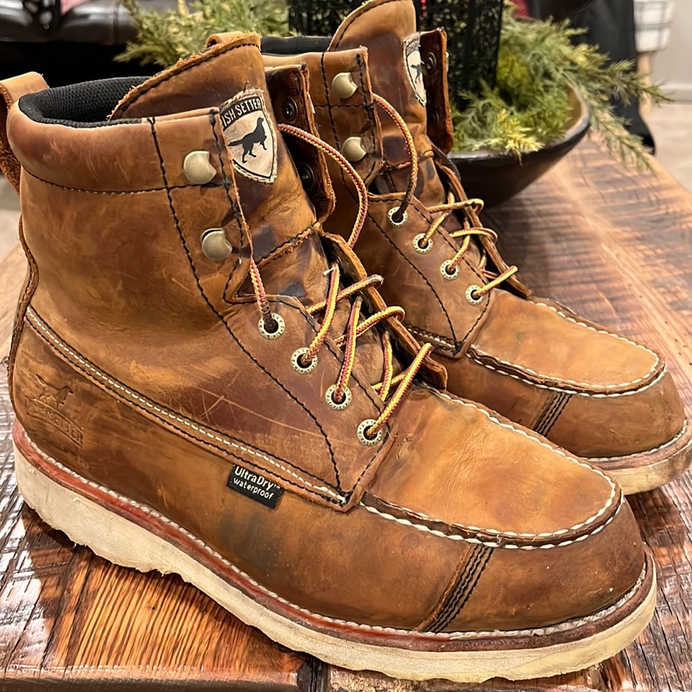 Irish setter style 891 size 8.5D